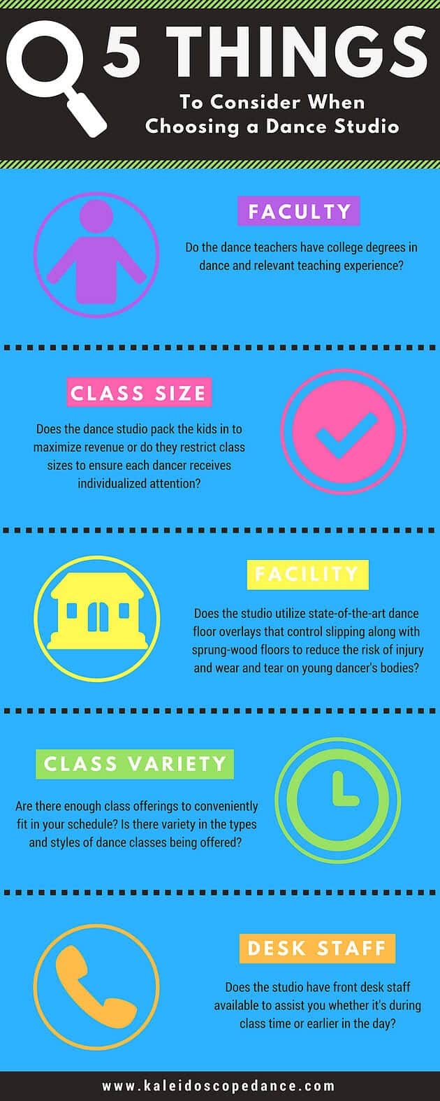 5 Things to Consider When Choosing a Dance Studio